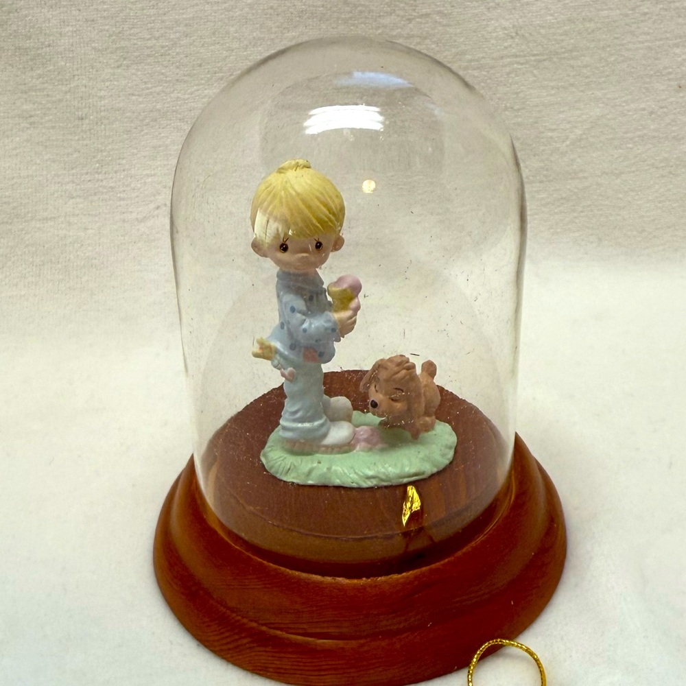 Precious Moments Miniature Pewter Figurine